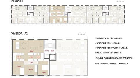 Apartment for sale on Avenida Peregrina, Bertamirans