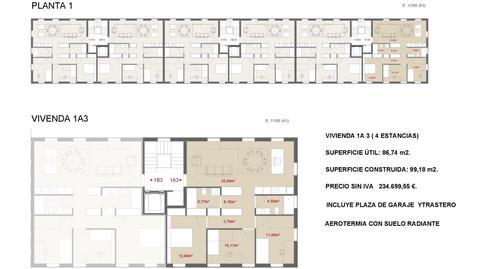 Apartment for sale on Avenida Peregrina, Bertamirans
