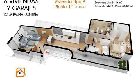 Apartment for sale on Calle la Palma, Plaza de Toros – Santa Rita
