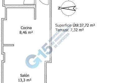 Apartment for sale in Amara Zaharra – Arbaizenea
