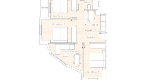 Apartment for sale on Zerkabarren Kalea, Coronación