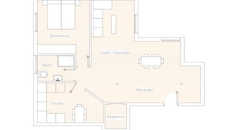 Apartment for sale in Errioxa Kalea, Ensanche