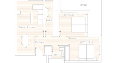 Apartment for sale on Jacinto Benavente Kalea, Santa Lucía