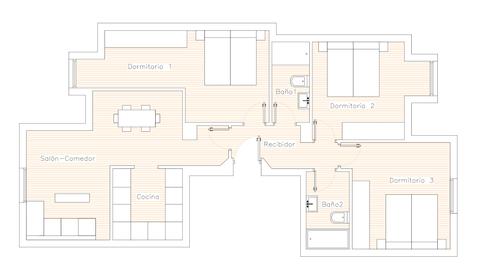 Apartment for sale on Hedegile Kalea, Old Town