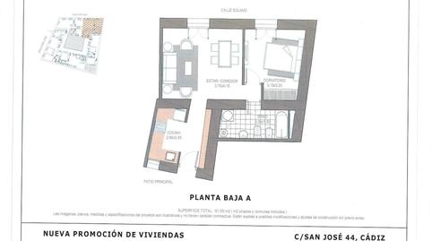 Ground floor apartment for sale in La Caleta – La Viña