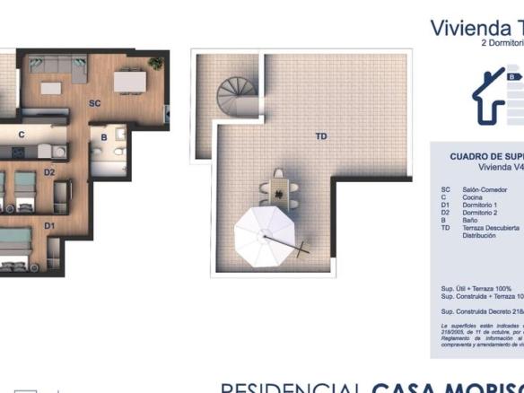 Penthouse for sale in Los Barrios