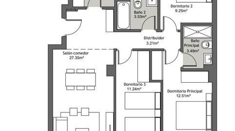 Apartment for sale in El Tomillar