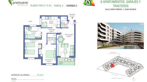 Apartment for sale on Calle Conchi Paredes, 2, San Antonio