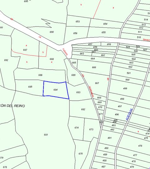 Land for sale in Palomera