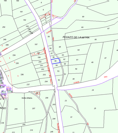Land for sale on Calle Nueva, Landete