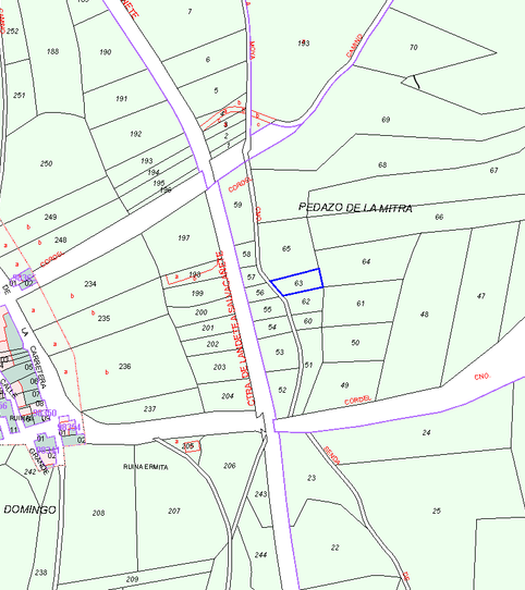 Land for sale on Calle de Moya, Landete