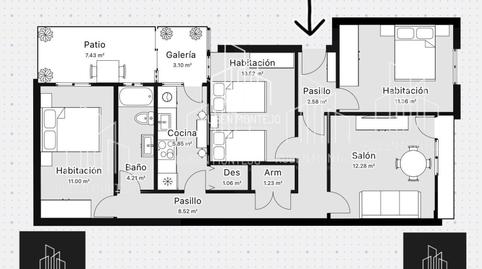 Apartment for sale in Cabeza de Vaca, Garrido Sur