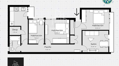 Apartment for sale in Juan de Juni, Carmelitas